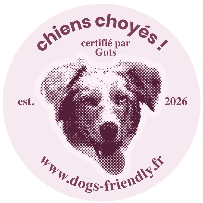 Sticker Guts - Chiens Choyés